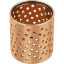 GGB LDD Perforated bronze bearings and bushings to increase lubrication intervals