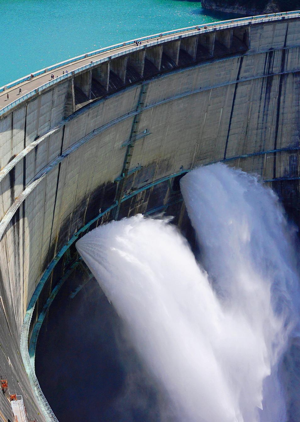 Cojinetes hidroeléctricos de GGB para aplicaciones en presas hidroeléctricas