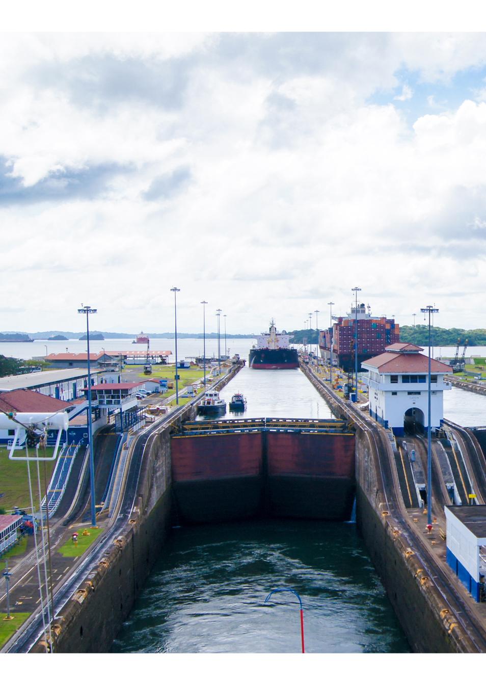 Paliers GGB pour système d'écluse du canal de Panama