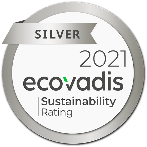 Ecovadis Silver Medal for Sustainability 