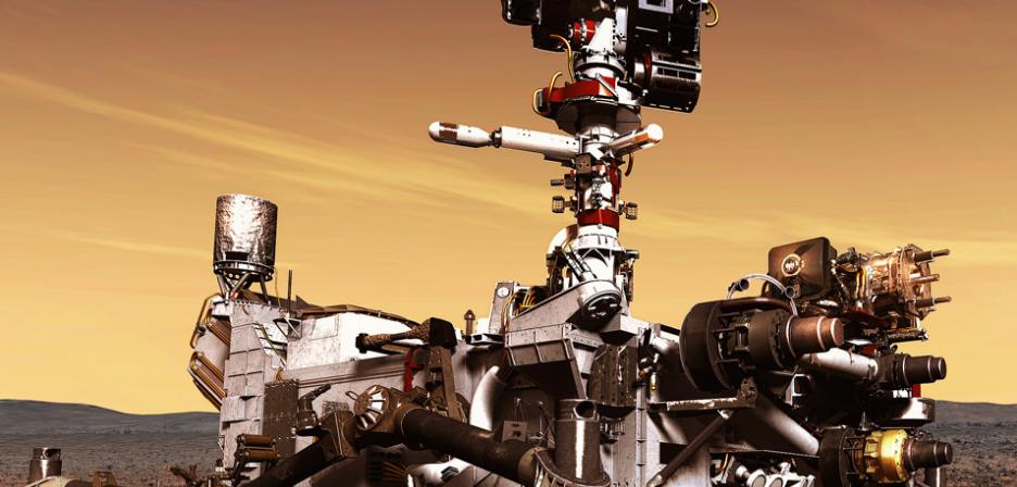 Rolamentos GGB DP4-B usados em Mars Perseverance Rover