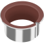 GGB DP31 Lead-free flange bearing in metal-polymer composite material