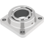 GGB EXALIGN-FL Self-aligning flange bearing assembly and housing with GGB DU