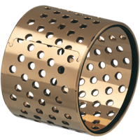 GGB LDD Perforated cylindrical bronze bearings and bushings