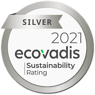 Ecovadis silver medal for sustainability 