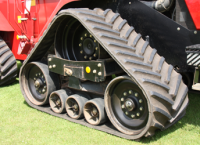 GGB SBC with HSG agricultural bushings for rubber track systems